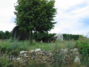 Aussichtsplattform mit Sitzgruppe