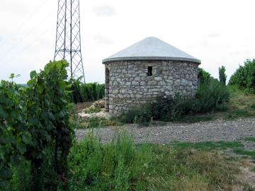 Wegkreuzung und Trullo